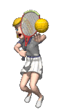 Gif TENIS kobieta
